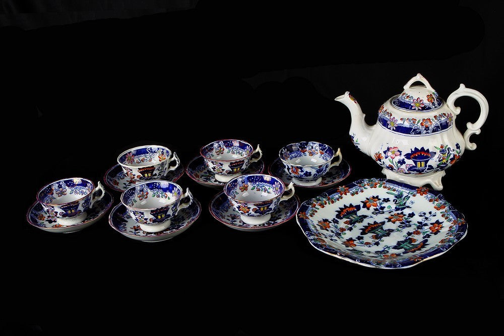 Servizio da tè in porcellana a marchio - Antiques & Design