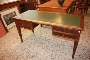 Empire Style Desk from Early 1900s in Mahogany Wood with Drawers