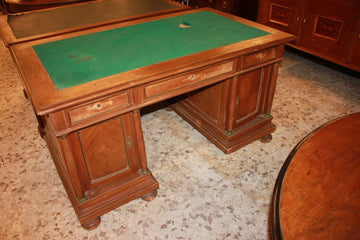 Empire Style Desk with Columns and Drawers