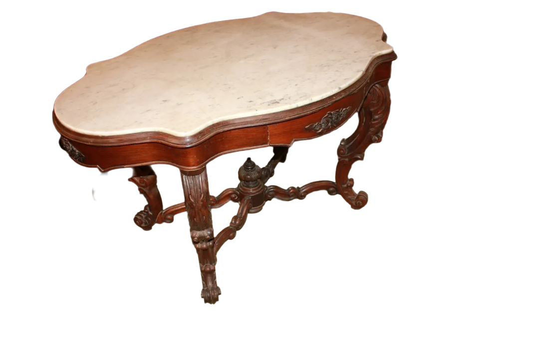 Italian Neapolitan Table from the Mid-1800s, Louis Philippe Style