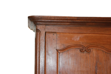 Petit Armoire Français à Une Porte en Noyer, Style Provençal