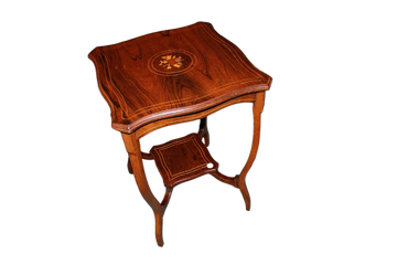 Victorian Rosewood Side Table, Second Half of the 19th Century