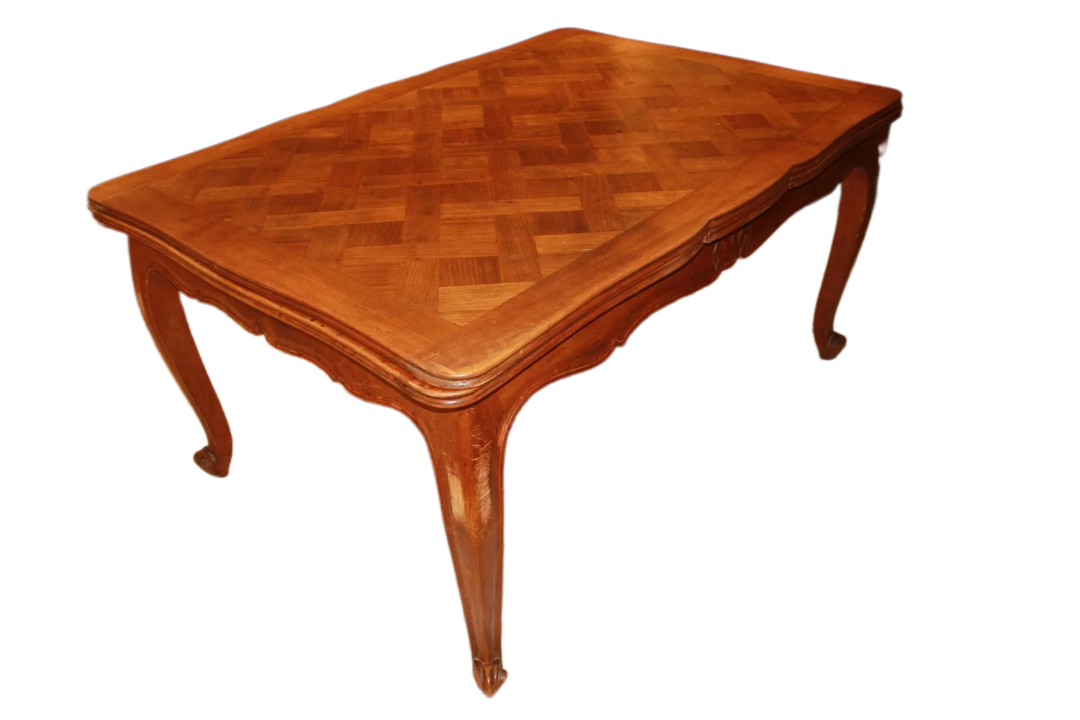 Table Rectangulaire Extensible Provençale du XIXe Siècle