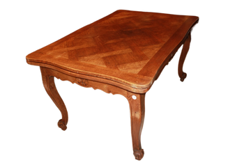 Extendable Rectangular Provincial Style Table – Late 19th Century