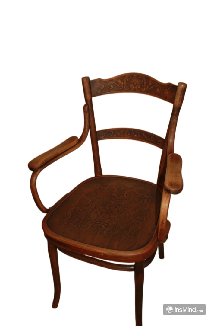 Fauteuil Thonet du Début du XXe Siècle, Signé