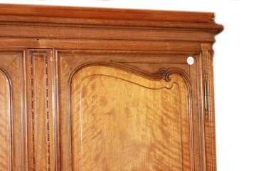 Armoire Française à 2 Portes – Début XXe Siècle – Bois de Noyer – Style Louis-Philippe