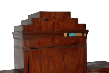 Very particular Victorian cabinet from the late 1800s in mahogany wood