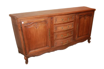 Credenza francese 2porte con cassetti di fine 1800 stile Provenzale in legno di rovere