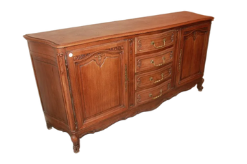 Credenza francese 2porte con cassetti di fine 1800 stile Provenzale in legno di rovere