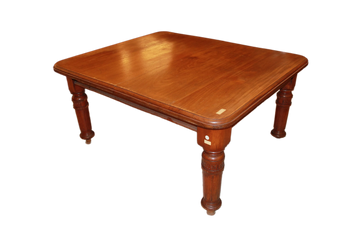 Victorian extendable table in mahogany wood from the 1800s