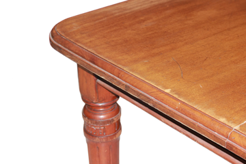 Victorian extendable table in mahogany wood from the 1800s