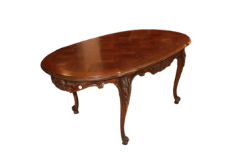 Table provençale française à rallonge de la fin des années 1800 en bois de noyer