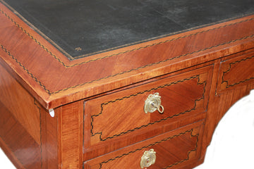 Beautiful French Louis XVI Desk from the Mid-1800s with Inlay Details